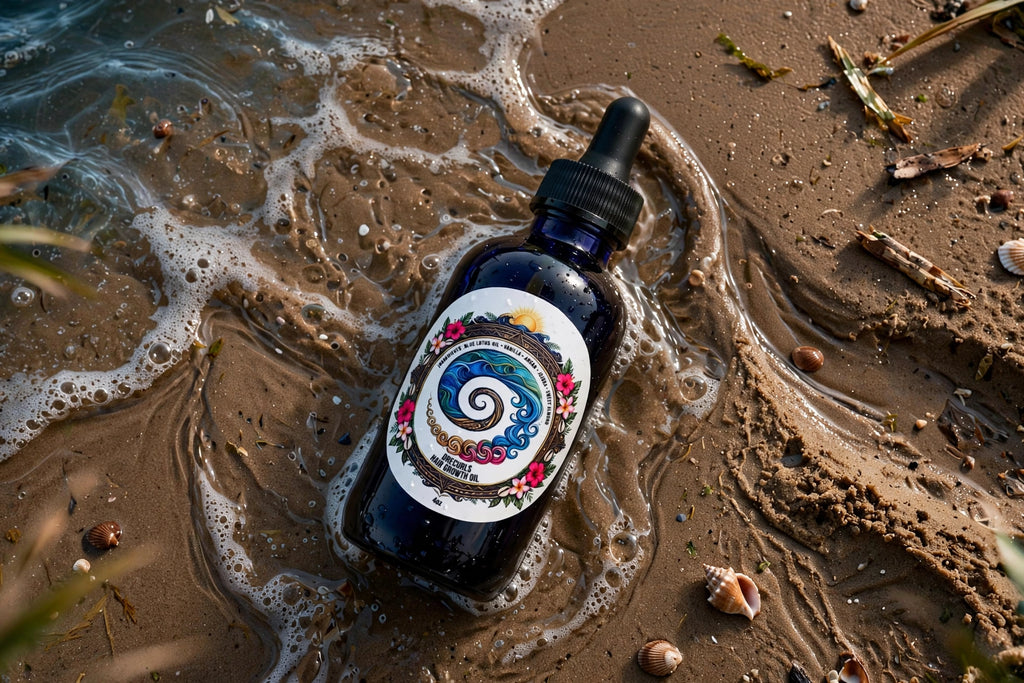 DRECURLS Blue Lotus Hair Growth Oil – 4oz (Limited Edition)
